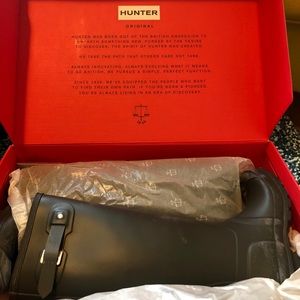 Hunter tall Wellington rain boots